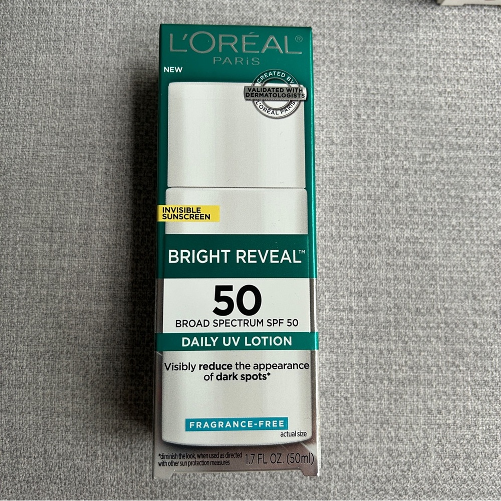 L'Oreal Bright Reveal Broad Spectrum SPF 50 Daily UV